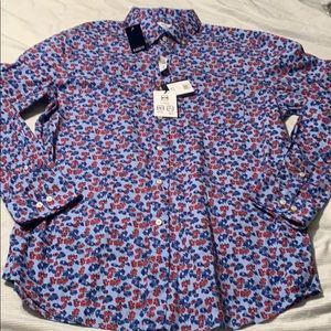men’s Crown and ivy button up